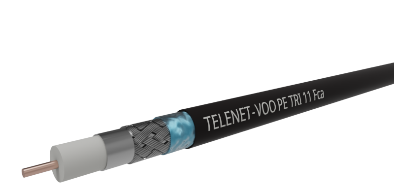 Coax Telenet voor buiten, PE11 - CPR klasse: Fca