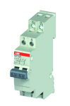 Interrupteur sur rail System pro M compact Switch E210 series, 2 pôles 16A 1-0-2 (1mod), gris, IP20