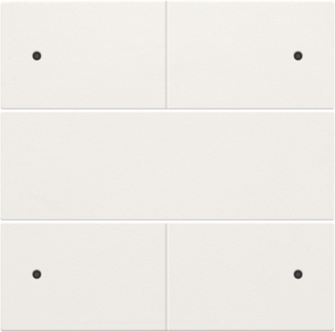 Kit de finition, Blanc, pour bouton-poussoir 24V +LED avec 4 contacts, 101-40150