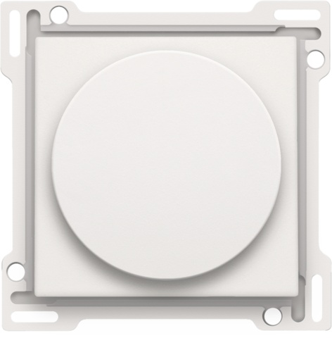 Kit de finition, blanc, bouton rotatif dimmer