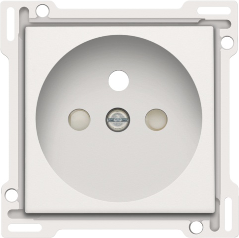 afwerkingsset, wit, stopcontact inbouwdiepte 28,5mm, 101-66601