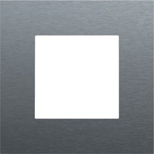 [NIK_220-76100] Plaque de recouvrement simple, couleur Pure alu steel grey (Niko 220-76100)
