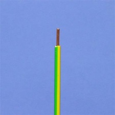 [DIV_N006084] vob 6mm² jaune-vert ECA H07V-U (rouleau 100m)