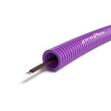 [PREF_1234000519] Tuyau flexible avec câble de haut-parleur 2 x 0,75 - rouleau 100m