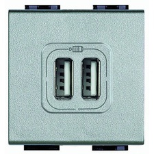 [BTIC_NT4287C2] Chargeur USB Livinglight type A+C-3A- 2 mod.Tech - NT4287C2