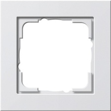 [GIR_021122] Cadre de recouvrement simple E2 Blanc Pur Mat
