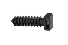 [JSL_MF111_100] plug voor kabelbinder tot 9mm zwart (100 stuks)