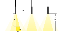 LED Pendulum Slim Tree Antraciet - 100309