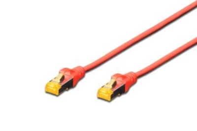 CAT 6A S-FTP Patchkabel AWG  Rood 1m