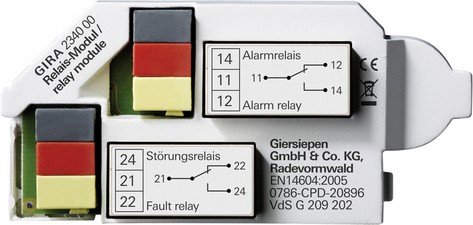 Dual Q relais interface module