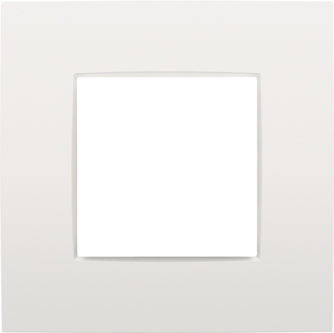 Plaque de recouvrement simple, couleur Intense blanc 120-76100