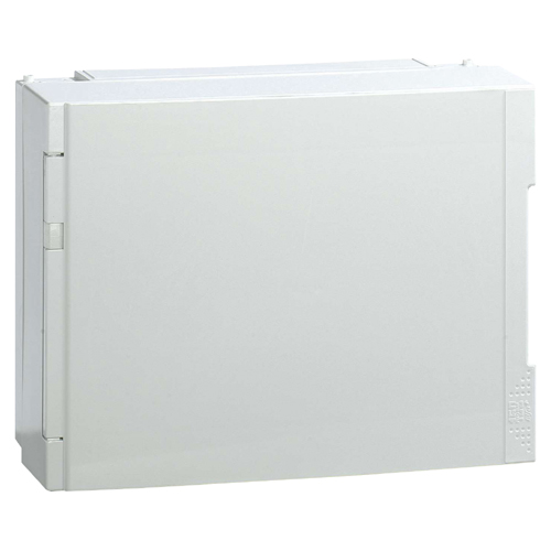 boîte de distribution 18mod(1x18) en saillie porte grise