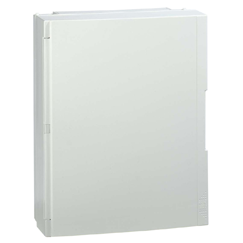 boîte de distribution 36mod(2x18) en saillie porte grise