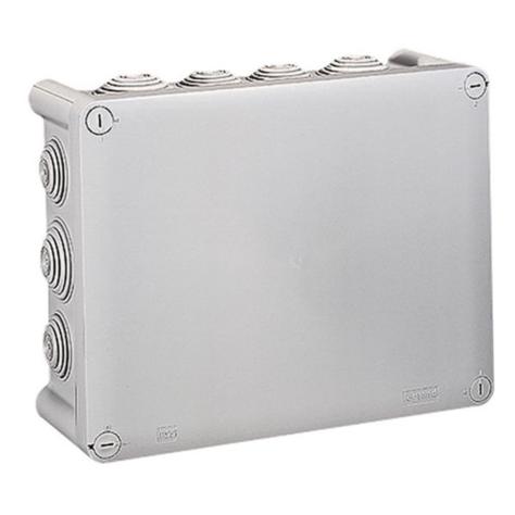 Boîte de dérivation plexo avec 14 entrées de câble 220 X 170 X 86 mm