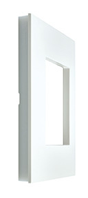 Valena Next Plaque de recouvrement triple verticale 57mm blanc -741109