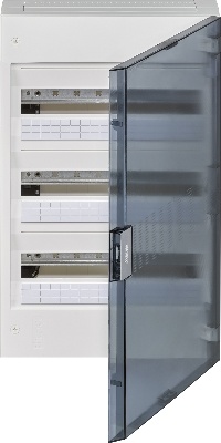Boîte de distribution Vega 3R 54M avec porte transparente