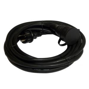 câble d'extension noir 3G2.5 5m