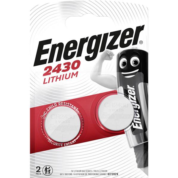 Batterie Lithium - 3V CR2430, blister de 2 pièces