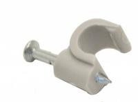 Matériel d'installation électrique / Matériel de fixation et de connexion / Plugs & clips à clou