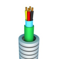 Draad, kabel & preflex / Flexibele buis / Flexibele buis met buskabel (domotica)
