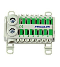[SCHR_IK021079] Easy Connection Box groen 2x25mm²+ 14x4mm²