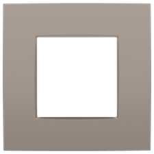 [NIK_123-76100] Plaque de recouvrement simple, couleur Intense bronze (Niko 123-76100)