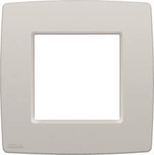 [NIK_102-76100] Plaque de recouvrement simple, couleur Original gris clair (Niko 102-76100)