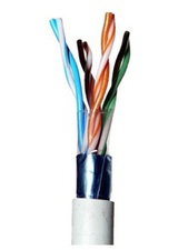 [F/UTPcat5e_1] FTP cat5e kabel- per meter - CPR klasse: Eca