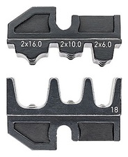 [KNIP_974918] Profil de sertissage pour embouts de câblage Twin 2x6/2x10/2x16mm²