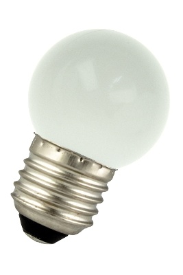 boerderij Crack pot bank Baily - LED Bulb Kogel E27 1W 2800K warm wit IP44 plastic | Zelektro