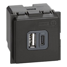 [BTIC_K4287C2] Living Now chargeur USB type A+C-3A 1 mod - K4287C2