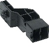 [HAG_UZ01V1] adaptor kabelgeleider klein/groot - UZ01V1