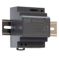 [MEAN_HDR-100-48N] Driver LED DIN-rail 100W 48V