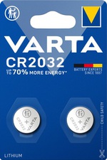 [VAR_6032101402] cellule de batterie cr2032 lithium 2x