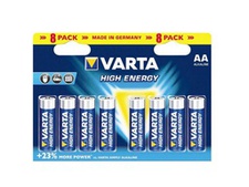 [VAR_4906121438] Varta batterij high energy AA 1,5V (8 stuks)