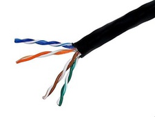 [UTPcat6-Pe-buiten_1] UTP Buiten kabel cat6 PE per meter - CPR klasse: Fca