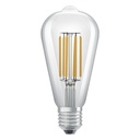 Osram ampoule LED E27 3,8W filament style Edison blanc chaud