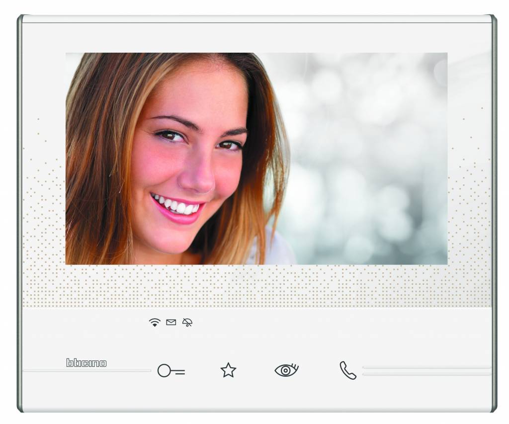 Artistiek Openlijk Koningin Bticino - Videofoon kleuren touchscreen Classe 300X 13E, met wifi en 4G |  Zelektro