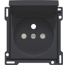 Niko kit de finition Noir couvercle rabattable 161-66603 - 28,5mm