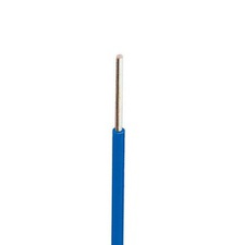 [H07VU1.5BC] installatie kabel VOB 1.5mm² Blauw - Rol 100m
