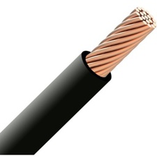 [H07VR10ZC_1] installatie kabel VOB 10mm² Zwart - per meter