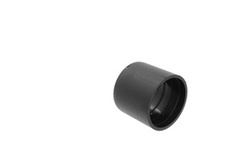[JSL_EC20BLACK_10] PVC eindtul 20mm Black  - 10 st